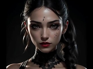 Goth Girls Like to Show Boobs Sexual relations Compilation - AI Porn Arts &num;6